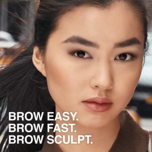 Maybelline Brow Fast Sculpt, Shapes Eyebrows, Eyebrow Mascara Makeup, Soft Brown, 0.09 Fl. Oz.