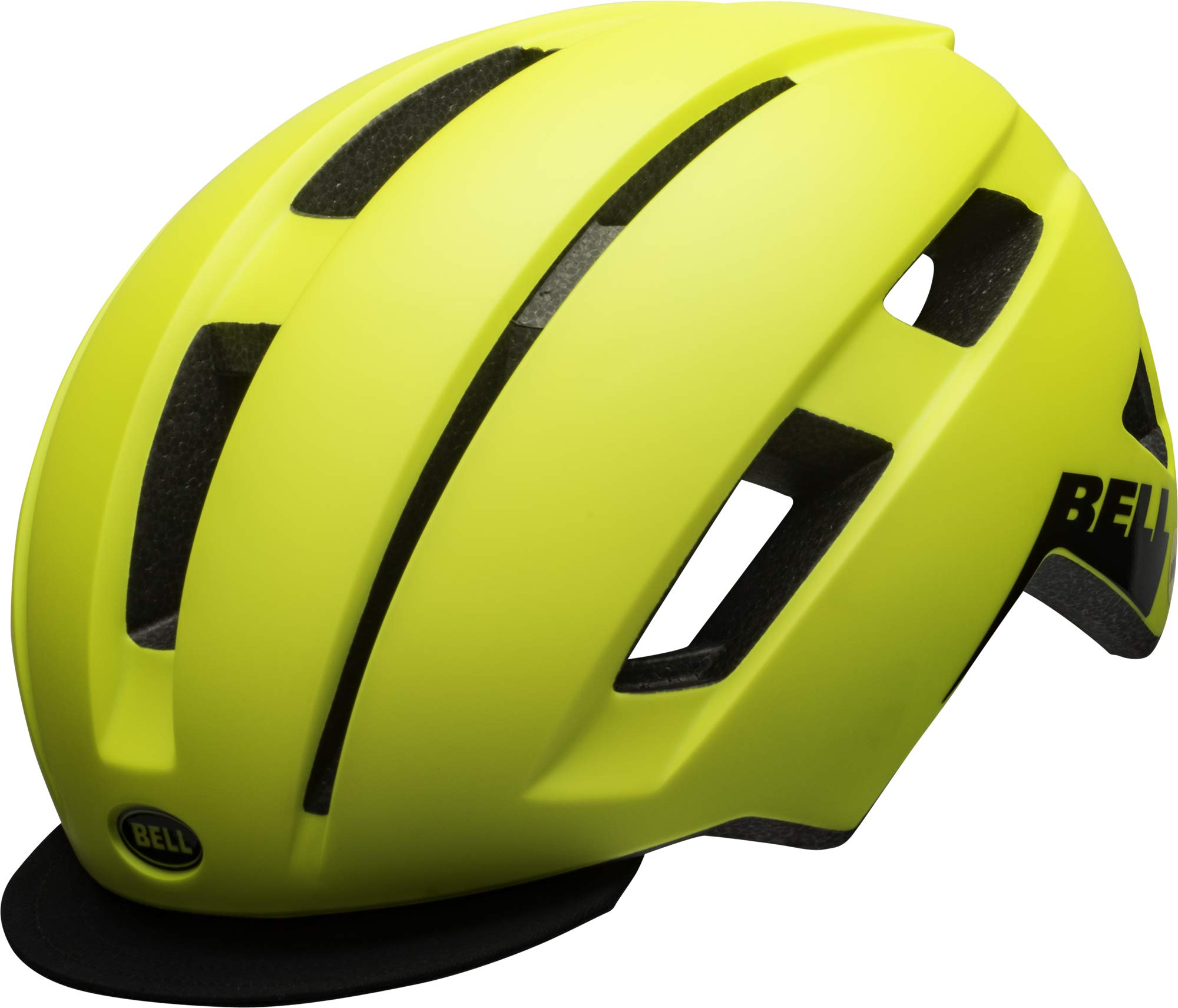 BELL Daily MIPS LED Adult Commuter Bike Helmet - Matte Hi-Viz (Discontinued), Universal Adult (54-61 cm)