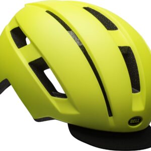 BELL Daily MIPS LED Adult Commuter Bike Helmet - Matte Hi-Viz (Discontinued), Universal Adult (54-61 cm)