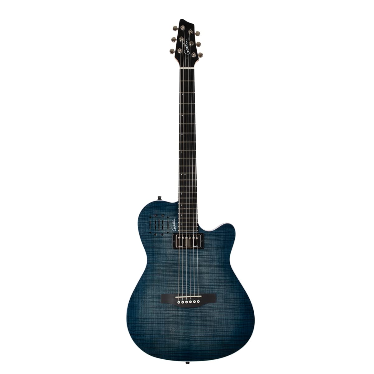 Godin A6 Ultra - Denim Blue Flame