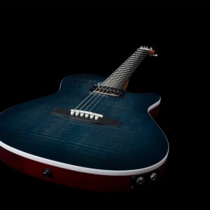 Godin A6 Ultra - Denim Blue Flame