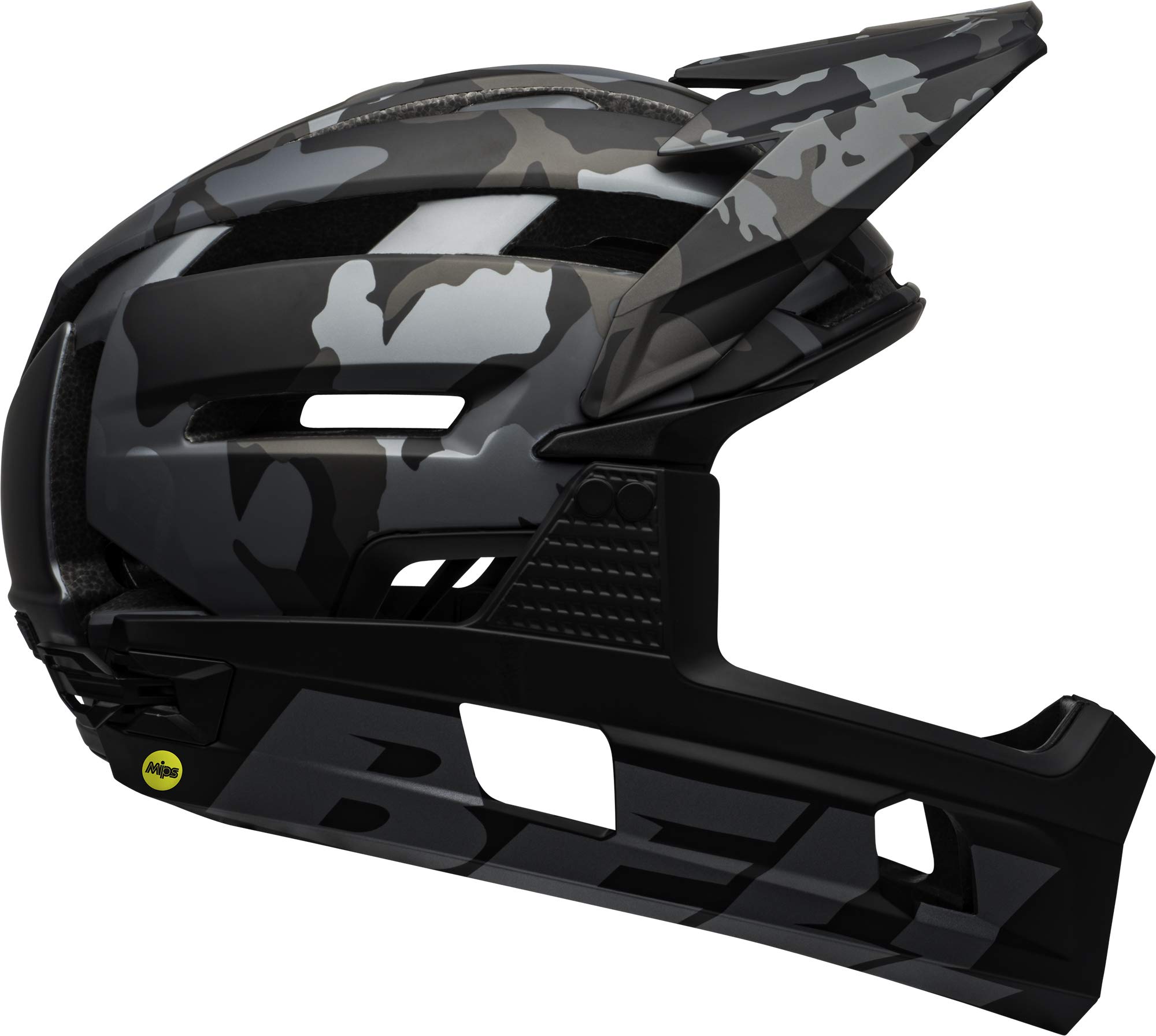 Bell Super Air R MIPS Adult Mountain Bike Helmet - Matte/Gloss Black Camo (2023), Large (58-62 cm)