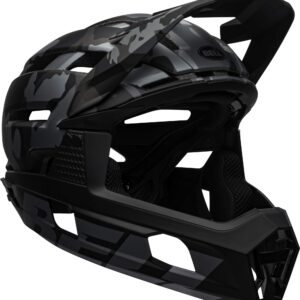 Bell Super Air R MIPS Adult Mountain Bike Helmet - Matte/Gloss Black Camo (2023), Large (58-62 cm)