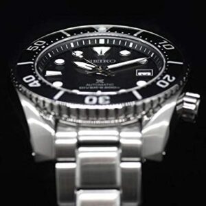 Seiko Prospex 3rd Gen"Sumo" Diver's 200m Automatic Black Dial Sapphire Glass Watch SPB101J1