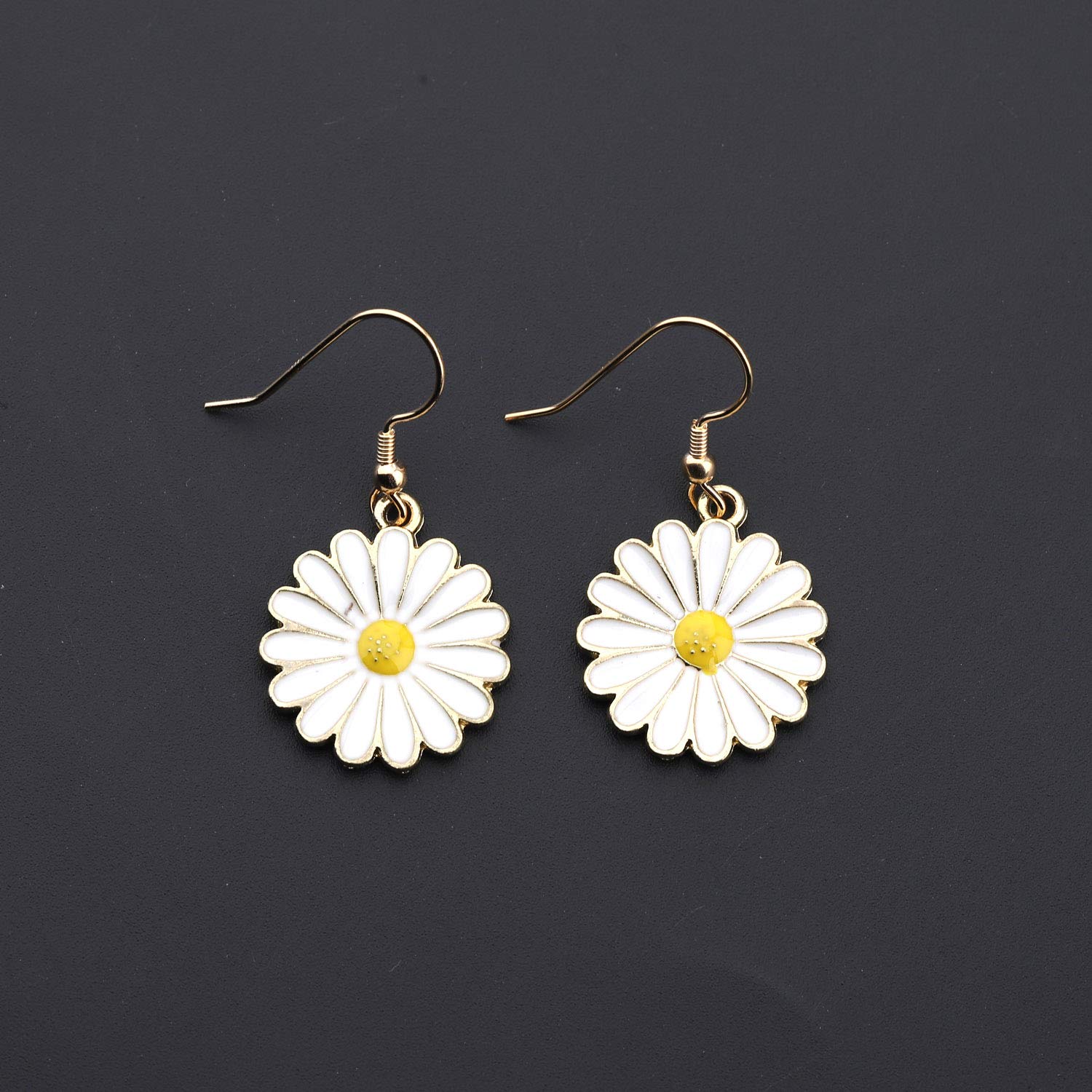 TIIMG Daisy Jewelry Daisy Earrings Daisy Flower Jewelry Daisy Lover Gift