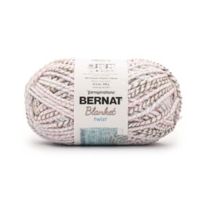 bernat blanket twist, lilac grove