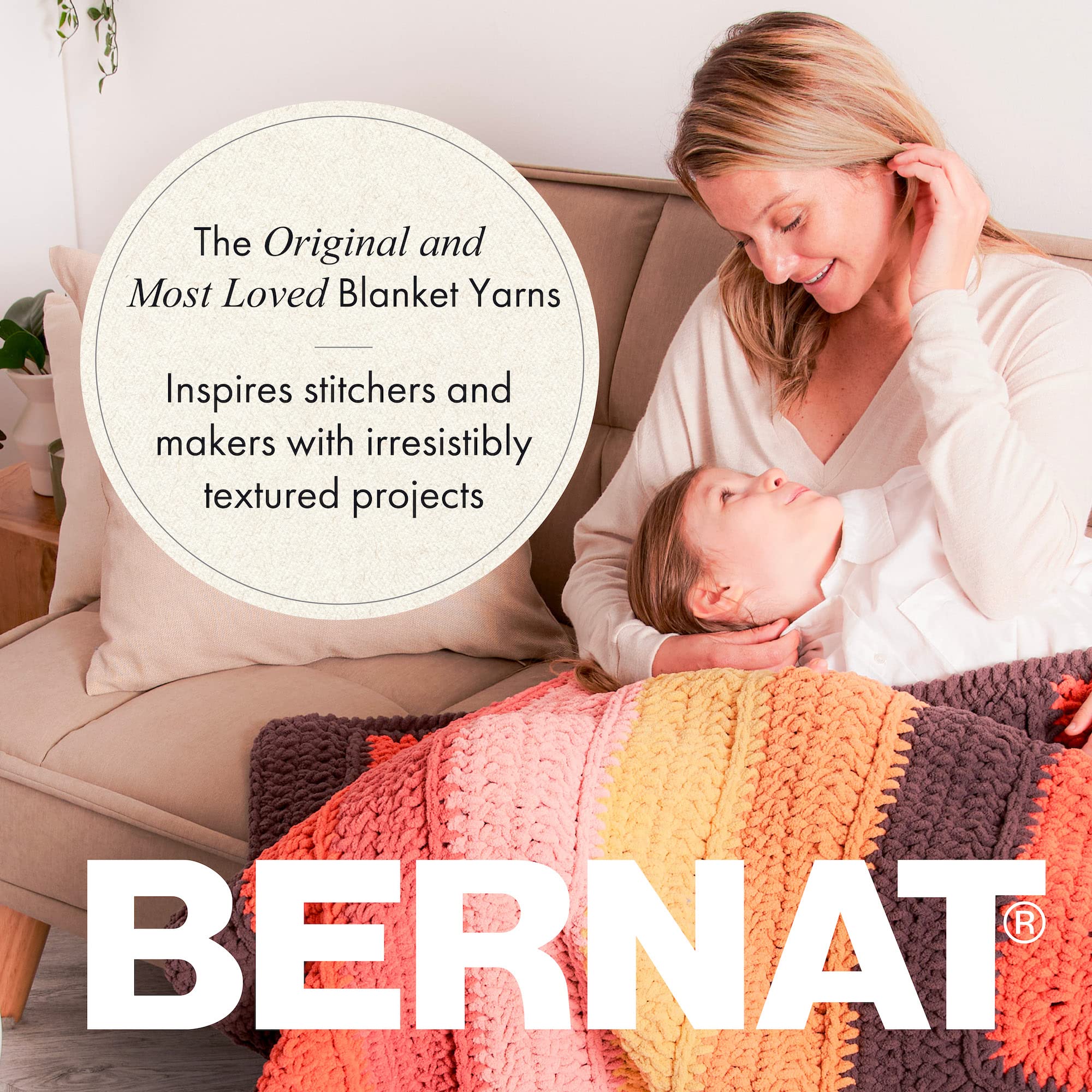 BERNAT BLANKET TWIST, MAKING WAVES