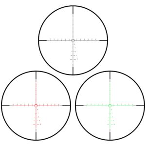 Sniper NT1-6X24GL Riflescope 1-6x24 LPVO Rifle Scope Red/Green Illuminated Reticle