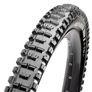 maxxis minion dhr ii tire - 24 x 2.3, clincher, folding, black, dual