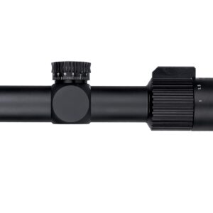 Monstrum Alpha Series 1-4x24 First Focal Plane FFP Rifle Scope with MOA Reticle | Black