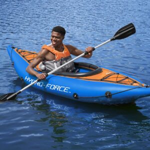 Hydro-Force Cove Champion Inflatable Kayak Set