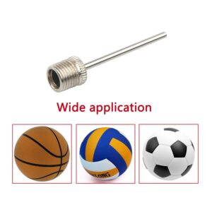 Rowiz Basketball Pump Needle, Inflate Pump Needle Adaptor for Soccer Rugby Football Volleyball Ball, Inflatable Air Pump Needle Replacement, Pack of 50