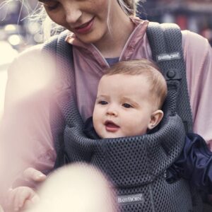 BabyBjörn Baby Carrier Free, 3D mesh, Anthracite