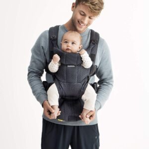 BabyBjörn Baby Carrier Free, 3D mesh, Anthracite