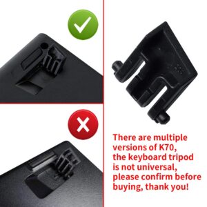 HUYUN Plastic Stand Foot Leg Replacement for Corsair K70 Mechanical Keyboard