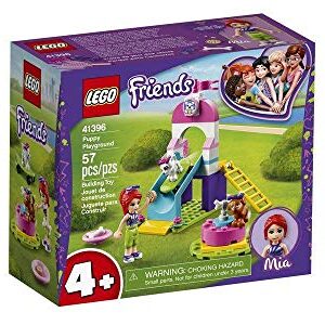 LEGO Friends Puppy Playground 41396 Starter Building Kit; Best Animal Toy Featuring Friends Character Mia (57 Pieces)