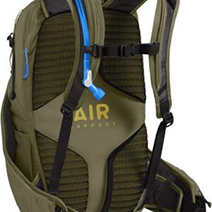 CamelBak Fourteener 26 Hiking Hydration Pack - Hike Backpack - 100oz , Burnt Olive/Golden Palm