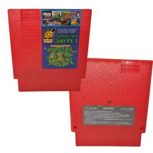 500 in 1 NES Super Games Multi Cart 72 Pin 8 bit Red Game Cartridge - LIMITED EDITION