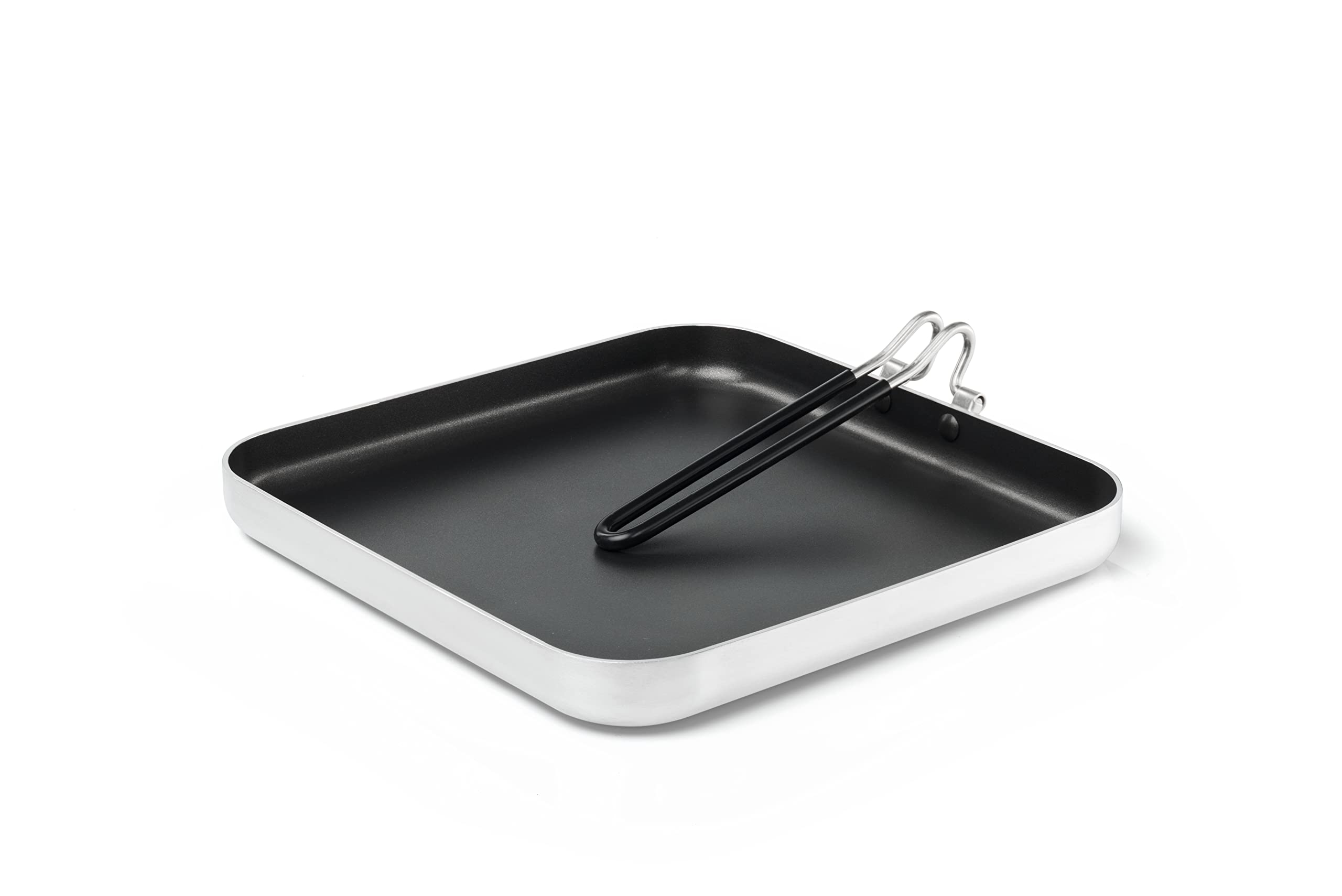 GSI Outdoors Bugaboo Frypan I Non-Stick Square Pan for Car Camping, Backpacking, and Home