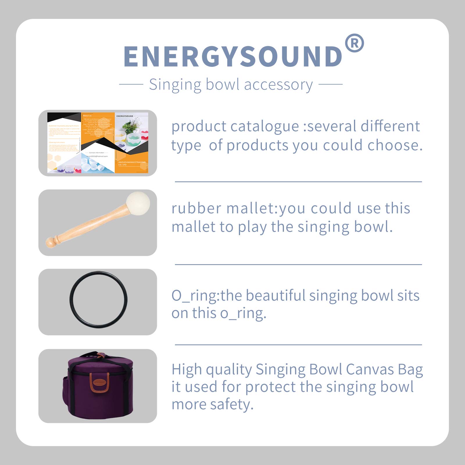 ENERGYSOUND 432Hz Perfect Pitch C Note Root Chakra Red Colored Frosted Quartz Crystal Singing Bowl 10 inch +with Heavy Duty Case Bag mallet &O-ring included