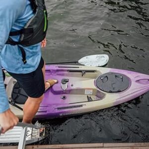 Perception Kayaks Perception Pescador 10 | Sit on Top Fishing Kayak with Front Storage Well | Large Rear Storage and Dual Rod Holders | 10' | Dapper, 10.0 (9350168178)