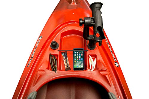 Perception Kayaks Sound 10.5 | Sit Inside Kayak for Fishing and Fun | Two Rod Holders | Large Rear Storage | 10' 6" | Dapper