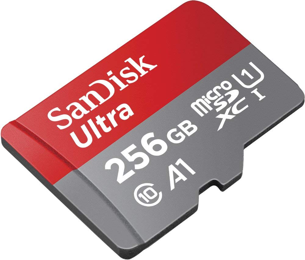 SanDisk 256GB Micro SDXC Ultra Memory Card Class 10 UHS-1 Works with Nintendo Switch Lite Gaming System (SDSQUAR-256G-GN6MN) Bundle with (1) Everything But Stromboli Micro SD Multi-Slot Card Reader