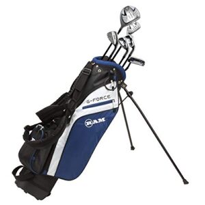 ram golf junior g-force boys golf clubs set with bag age 7-9 lefty