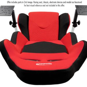 OpenWheeler | Configuration 1 | Flight Simulator HOTAS Add-on Kit. Fits Thrustmaster T.Flight One / 4, T16000M, Airbus, Logitech X56, X52, X52Pro, VKB Gladiator, CH Products, Hori