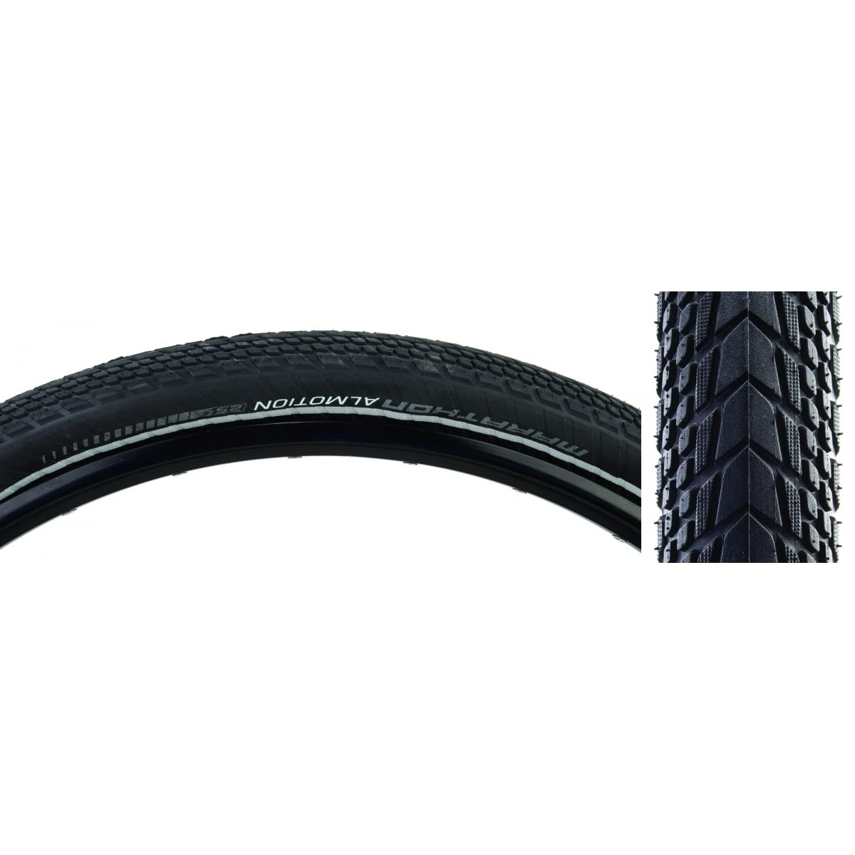 Schwalbe, Marathon Almotion, Tire, 29''x2.00, Folding, Tubeless Ready, Addix, MicroSkin, RaceGuard, 67TPI, Black