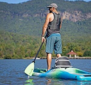 Perception Kayaks Hi Life 11 | Sit on Top Kayak - SUP/Paddleboard | Hybrid Boat with Seat Storage/Cooler | 11' | Sunset, (Model: 9351599042)