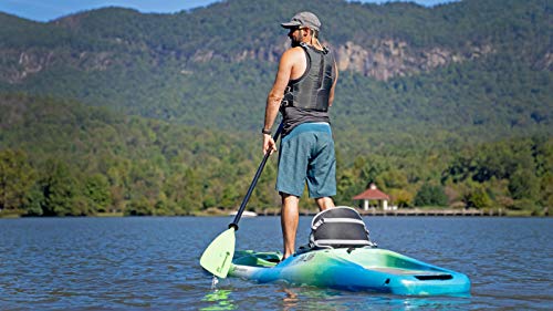 Perception Kayaks Hi Life 11 | Sit on Top Kayak - SUP/Paddleboard | Hybrid Boat with Seat Storage/Cooler | 11' | Sunset, (Model: 9351599042)