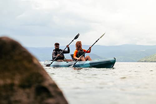 Perception Kayaks Perception Tribe 13.5 Sit on Top Tandem Kayak for All-Around Fun Large Rear Storage with Tie Downs, 13' 5"