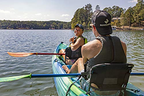 Perception Kayaks Perception Tribe 13.5 Sit on Top Tandem Kayak for All-Around Fun Large Rear Storage with Tie Downs, 13' 5"