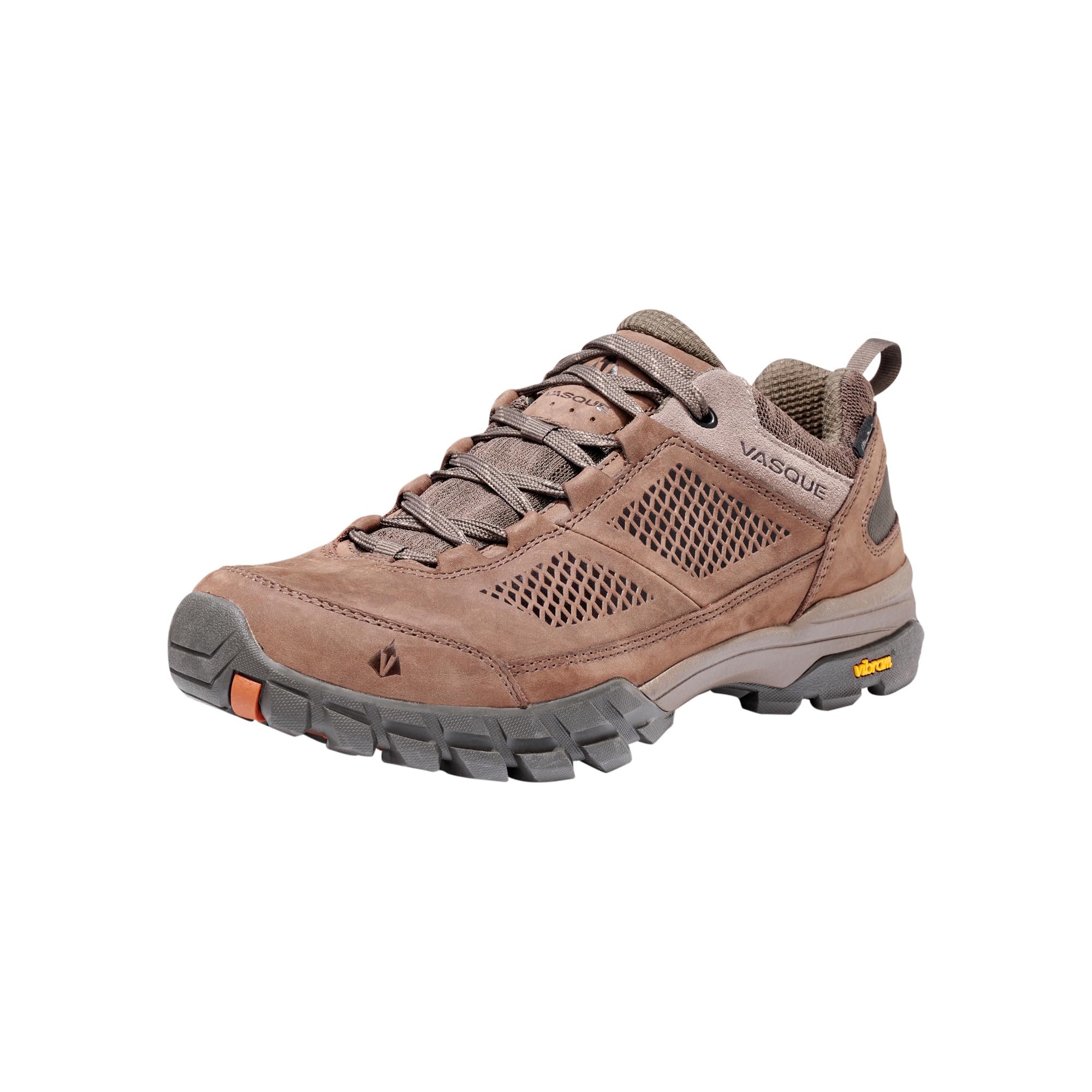 Vasque Men's Talus Low Waterproof Hiking Shoe, Brown Olive/Ginger, 11.5 Wide