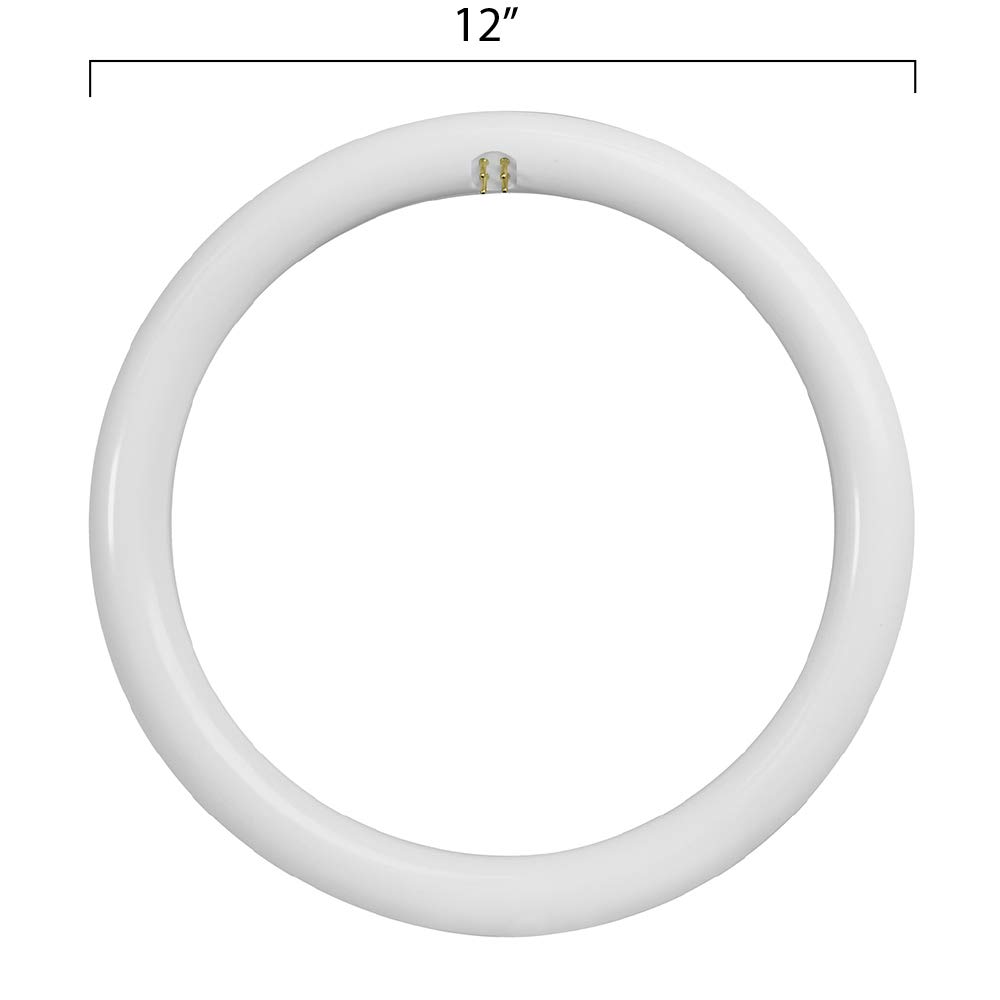 Feit Electric FC12/840/LED 32W Equivalent 20-Watt Non-Dimmable 2000 Lumen T9 4-pin G10Q Base Direct Replacement, 12" Diameter, 4100K (Cool White)