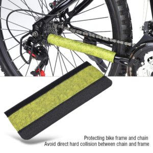 VGEBY1 Bike Chain Protector, Decal Chainstay Frame Guard Chain Cover for Mountain Bikes(Yellow)