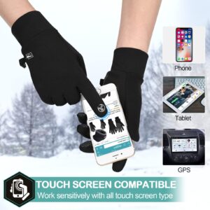 Cevapro Lightweight Gloves Touchscreen Running Gloves Winter Gloves liner for Running Cycling Working Hiking Driving