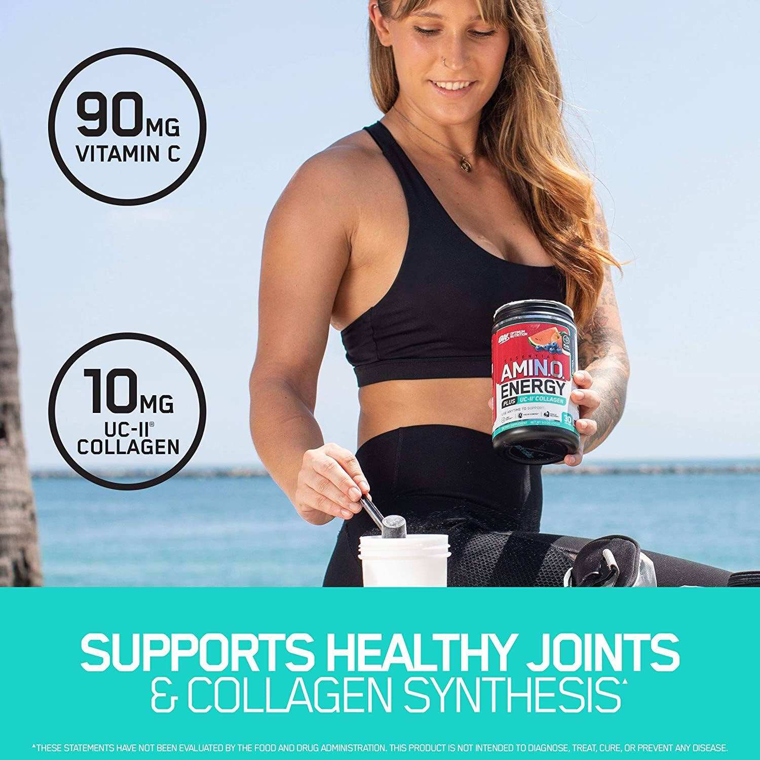 Optimum Nutrition Amino Energy + Collagen Powder