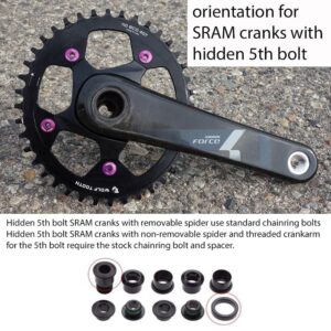 Wolf Tooth 110 BCD Gravel/CX/Road Bike Chainrings (40 Tooth, Drop-Stop B)