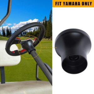 Yamaha Golf Cart Steering Wheel Adapter Golf Cart Steering Wheel Adapter for Yamaha Golf Cart (Black)