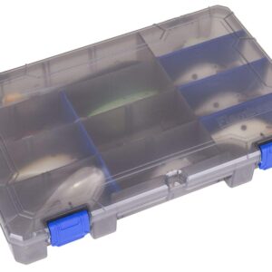 Flambeau Outdoors Zerust MAX 4004ZM Tuff Tainer-Partial Bulk Storage Compartment Section, 20 Compartments and 15 Removable Dividers-11" L x 7.25" W x 1.75" D-Fishing and Tackle Storage Utility Box