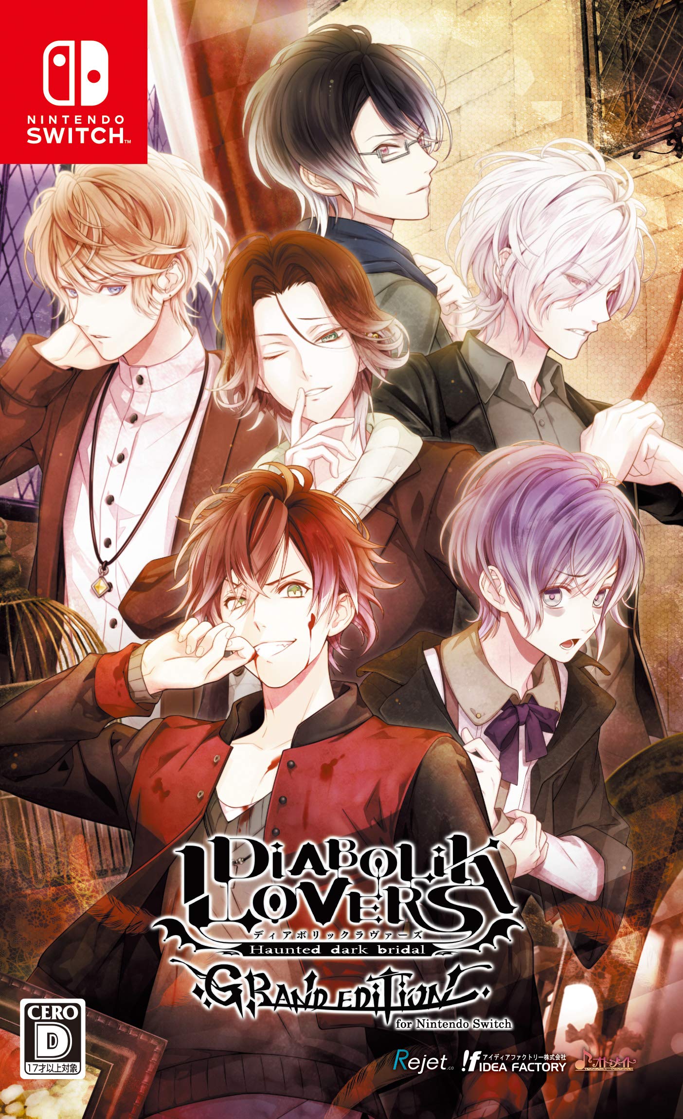 IDEA FACTORY Diabolik Lovers Grand Edition for NINTENDO SWITCH REGION FREE JAPANESE VERSION