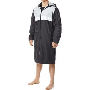 tyr alliance podium parka for men - black, medium