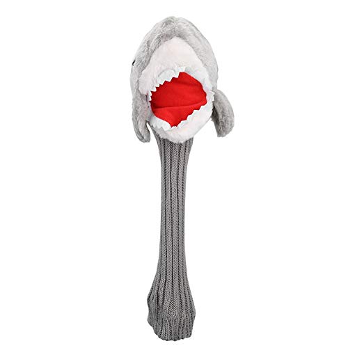 Fishlor Golf Head Cover, Shark Head Golf Headcovers Animal Golf Wood Driver Head Cover Headcover