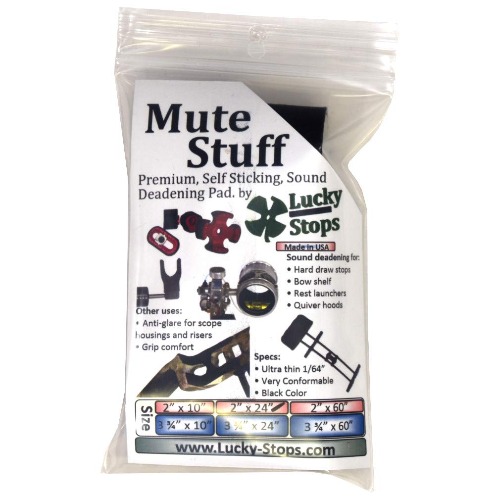 2" x 24" Mute Stuff, Premium, Self Sticking, Sound Deadening, Felt Pad, Silencing