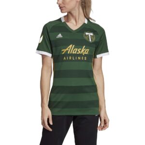 adidas women's 2019 timbers home jersey ponderosa x-large