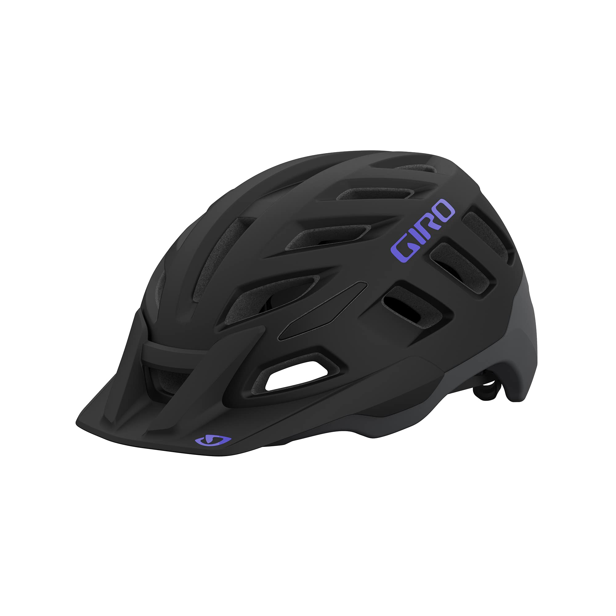 Giro Radix MIPS W Womens Mountain Cycling Helmet - Matte Black/Electric Purple (Discontinued), Medium (55-59 cm)