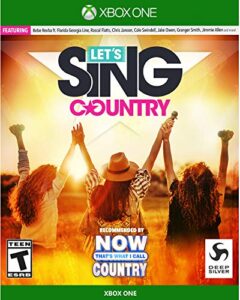 let's sing country - xbox one solo edition