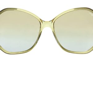 Salvatore Ferragamo Geometric Sunglasses SF942S 326 Khaki 61mm 942